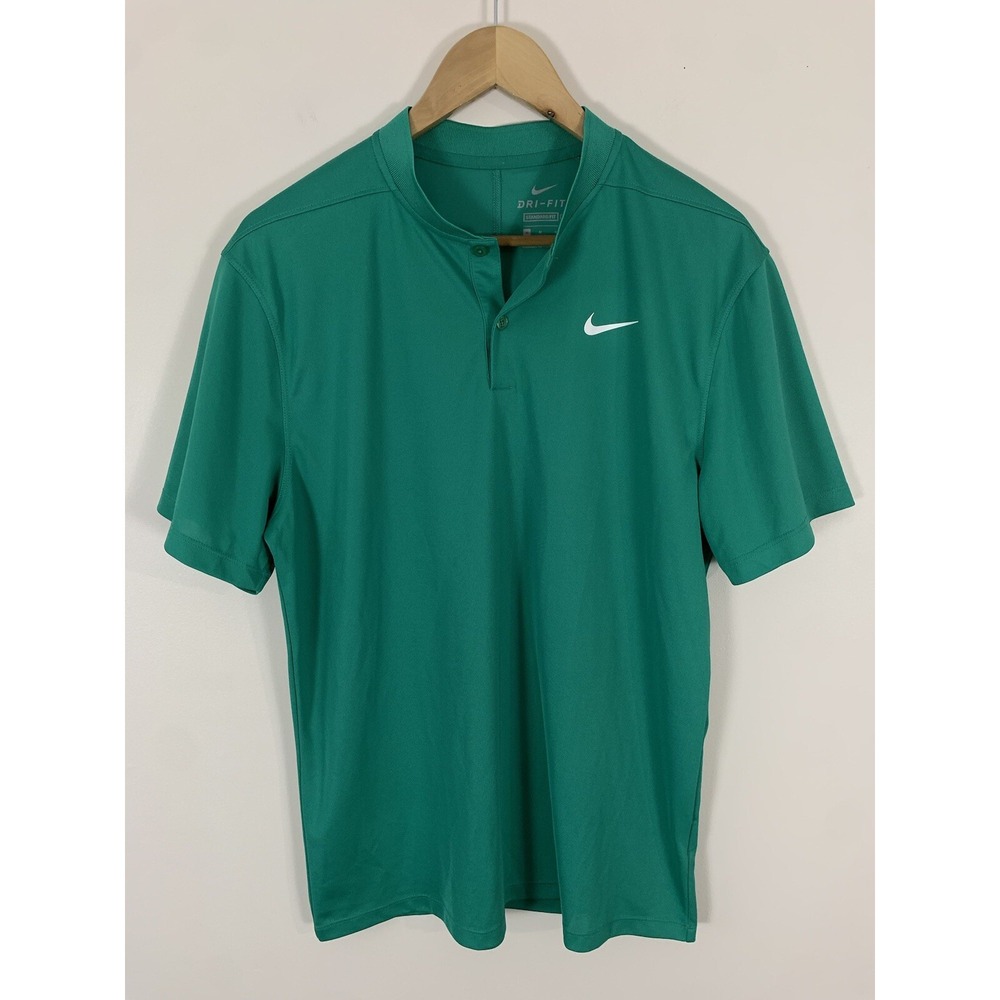 Nike Green Polo Shirt - MEDIUM
